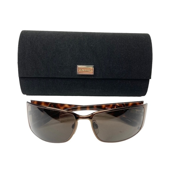 Dolce & Gabbana Tortoise Gloss & Silver DG6010 Non-RX Sunglasses & Travel Case - Picture 6 of 15